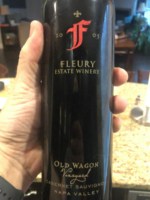 Fleury Estate Winery Cabernet Sauvignon Old Wagon Vineyard