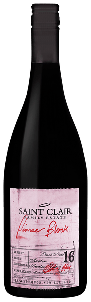 Saint Clair Family Estate Pioneer Block 16 Awatere Pinot Noir