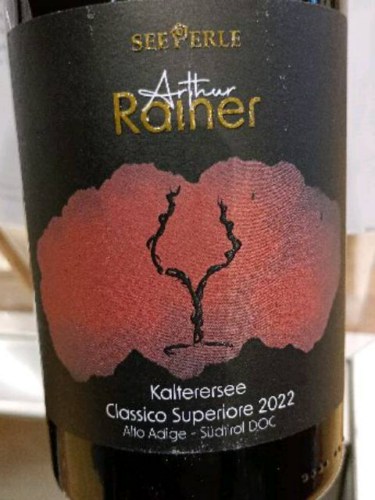 Seeperle Arthur Rainer Kalterersee Classico Superiore | Vivino US
