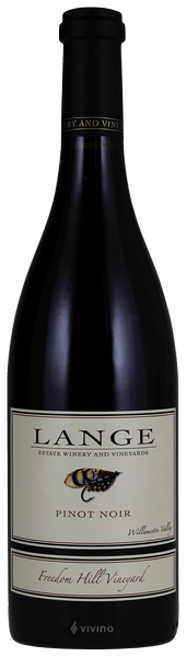 Lange Freedom Hill Vineyard Pinot Noir Vivino