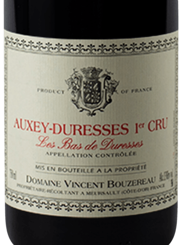 Vincent Bouzereau Auxey-Duresses 1er Cru 'Les Bas des