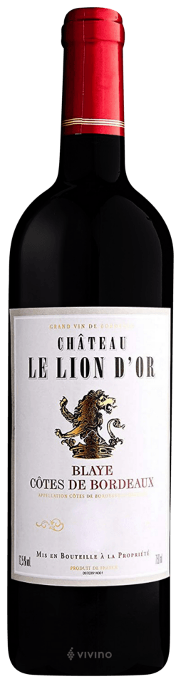 Château le Lion d'Or Blaye Côtes de Bordeaux | Vivino English