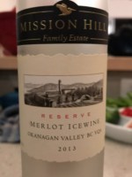 Mission Hill Family Estate Reserve Merlot Icewine