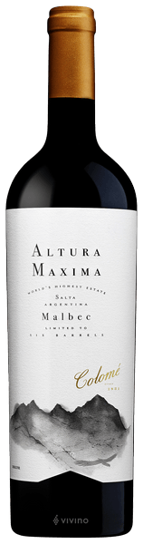 Colomé Altura Máxima Malbec