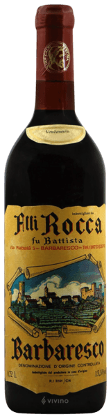 Fratelli Rocca Barbaresco |Vivino Hong Kong