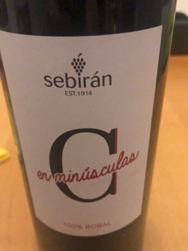 Sebiran C On Minúsculas Bobal | Vivino US
