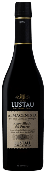 Lustau Amontillado del Puerto Almacenista José Luis González Obregón