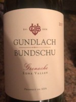Gundlach Bundschu Grenache