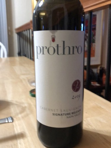 Prothro Signature Release Cabernet Sauvignon | Vivino English