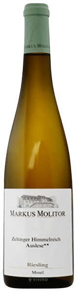Markus Molitor Zeltinger Himmelreich Riesling Auslese ** White Kapsel