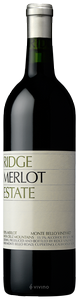 Ridge Vineyards Estate Merlot N.V.