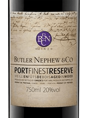 N.V. Butler Nephew Finest Reserve Port | Vivino English