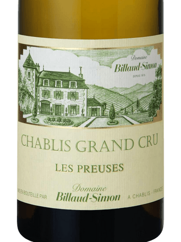 Chablis Grand Cru 'Preuses'