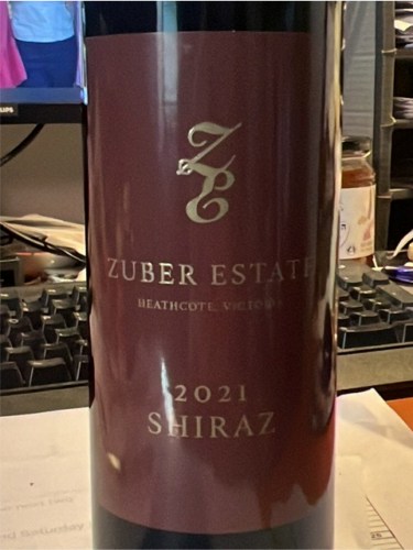 Zuber Estate Shiraz | Vivino English