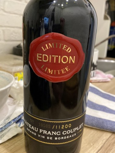 Château Franc Couplet Limited Edition Rouge | Vivino Canada