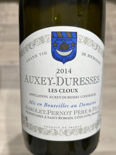 ワイン Auvray-Duresses 2014 750ml ワイン Auvray-Duresses 2014 750ml 2014 Comte Armand Auxey