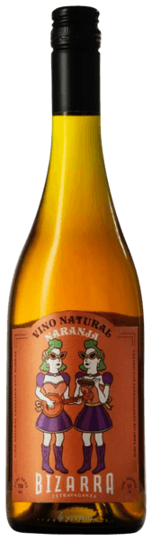 Vinho Bizarra Extravaganza Laranja Seco Uruguai Natural Gros Manseng, Petit Manseng 2023 750ml