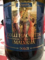 Riunite Malvasia Colli Piacentini Dolce