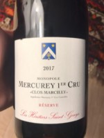 Les Héritiers Saint-Genys Reserve Mercurey 1er Cru 'Clos Marcilly' Monopole