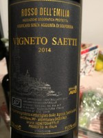 Vigneto Saetti Rosso dell'Emilia