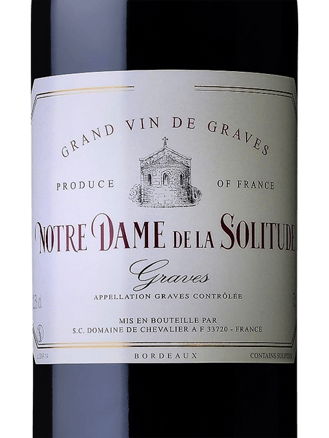Notre-Dame de la Solitude 2016 赤ワイン Notre dame de la Solitude (Red) - Bordeaux Tradition
