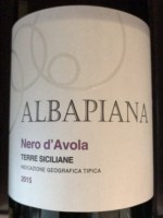 Baglio di Pianetto Albapiana Nero d'Avola