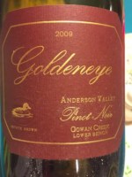Goldeneye Gowan Creek Lower Bench Pinot Noir