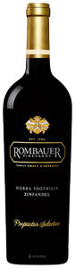 Rombauer Vineyards Zinfandel Proprietor Selection Sierra Foothills N.V.