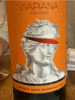 Vinho Vinícola Viapiana Laranja Seco Brasil Exóticos Gros Manseng 2023 750ml