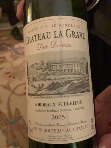 2015 Château la Grave Duc Decazes Bordeaux Supérieur Vivino US