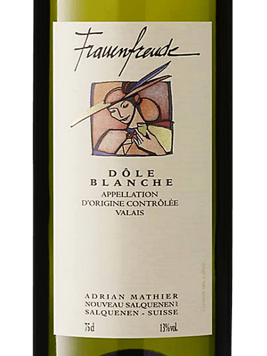 Adrian et Diego Mathier Frauenfreude Dôle Blanche | Vivino English