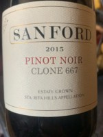 Sanford Clone 667 Pinot Noir