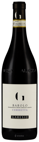Garesio Barolo Cerretta
