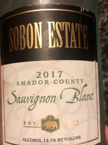 Sobon Estate Sauvignon Blanc | Vivino English