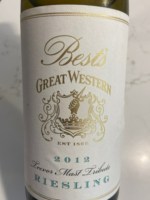 Best's Trevor Mast Tribute Riesling