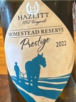 Hazlitt 1852 Homestead Reserve Prestige