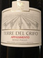 Crifo Terra del Grifo Appassimento Rosso