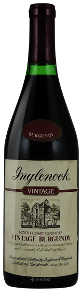Inglenook Vintage Burgundy
