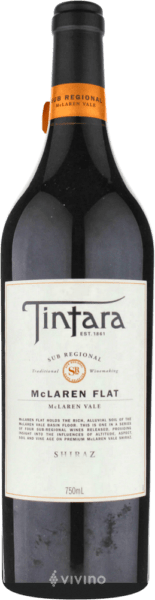 Hardys Tintara Sub Regional McLaren Flat Shiraz