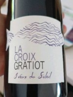 La Croix Gratiot J'Veux du Soleil Rouge