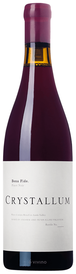 クリスタルム　ボナファイド 2018 ＆ ミエイケノ シャルドネ Crystallum Bona Fide Pinot Noir | Vivino English
