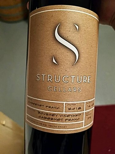 Structure Cellars Boushey Vineyard Cabernet Franc | Vivino 日本語