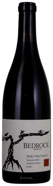 Bedrock Wine Co. Weill a Way Vineyard Syrah