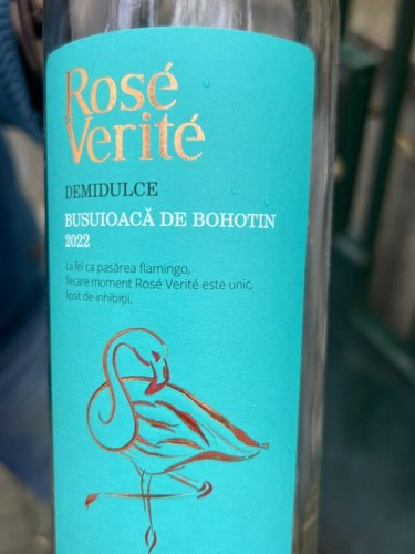 Beciul Domnesc Rosé Verité Busuioacă de Bohotin Demidulce | Vivino US