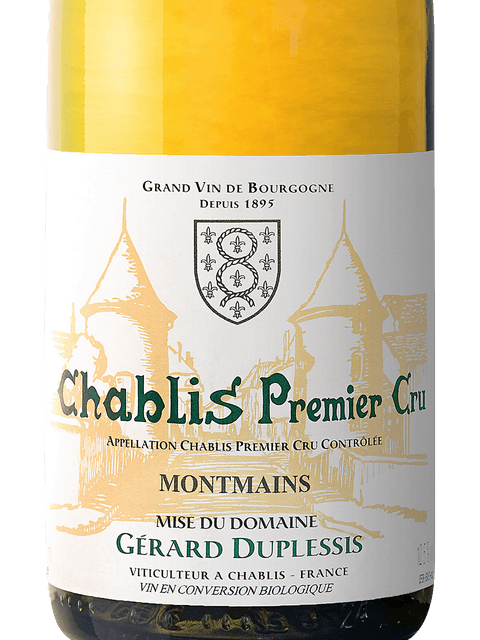 Chablis, Fourchaume, 1er Cru, Domaine Gerard Duplessis, Burgundy