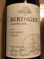 Beringer Leaning Oak Syrah