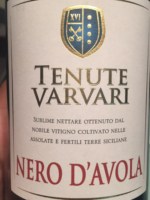 Tenute Varvari Nero d'Avola