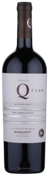 Bisquertt Family Vineyards Q Clay Marchihue Syrah - Cabernet Sauvignon