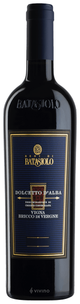 Vinho Beni Di Batasiolo Tinto Seco Itália D'alba Bricco Di Vergne Dolcetto 2022 750ml