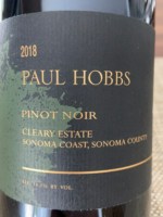Paul Hobbs Cleary Estate Pinot Noir